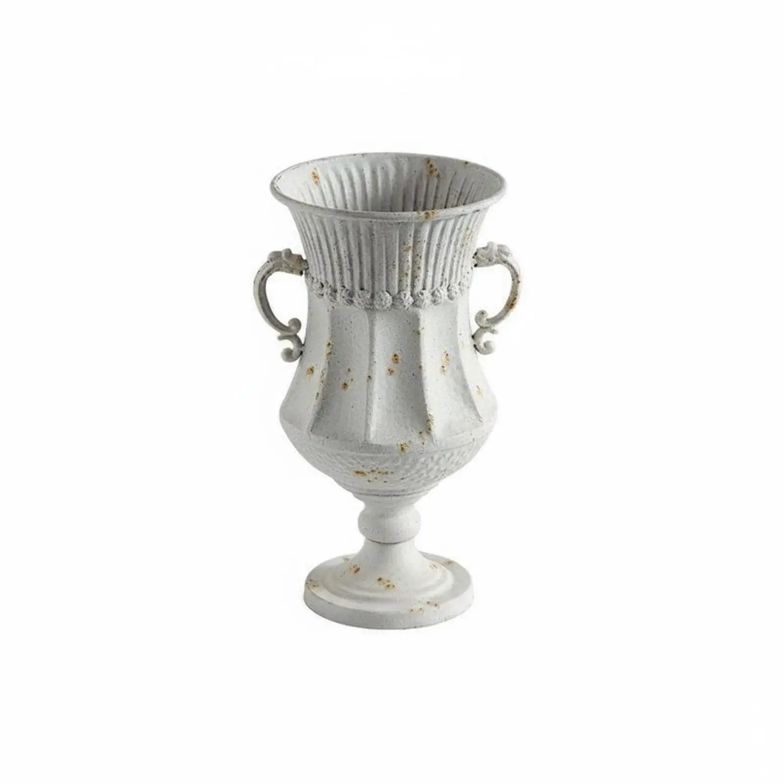 Vintage Urn Planter Indoor Outdoor Use Decorative Urn Vase Wide Mouth for Garden