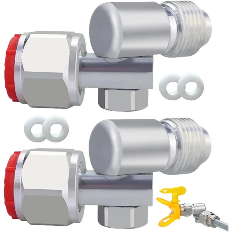 

A84X-Airless Paint Spray-Gun Swivel Joint 7/8 Inch 235486 For 235486 7/8 Inch Thread 180 Degree Rotation