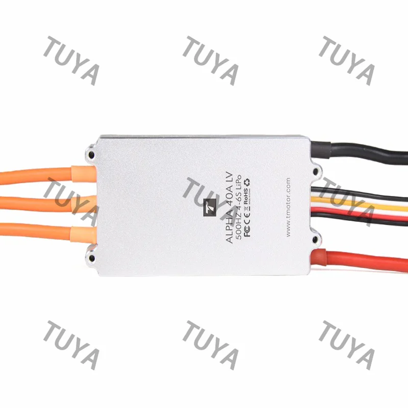

ALPHA 40A 6S Fast Response Waterproof FOC Multi-Rotor UAVs ESC Lightweight Metal Design with Active Braking