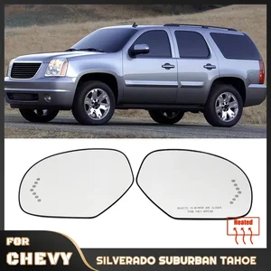 Gương thủy tinh cho thang đo Cadillac Ext Silverado GMC Sierra Chevrolet Suburban 2007-2013 8 Bán hàng chính GMC chính - №8