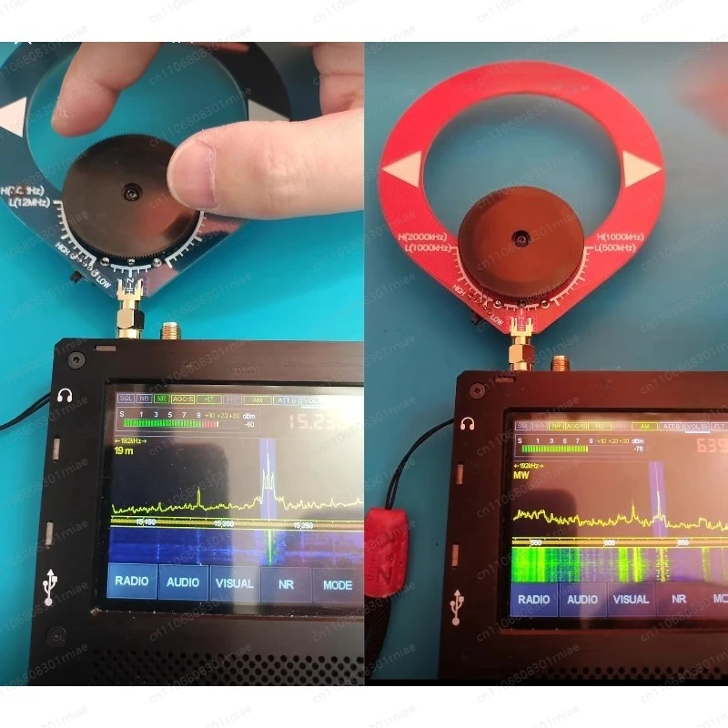 New Donut Medium Wave, Short Wave Antenna AM MW/SW Antenna Mini Loop Antenna, Small Loop Antenna