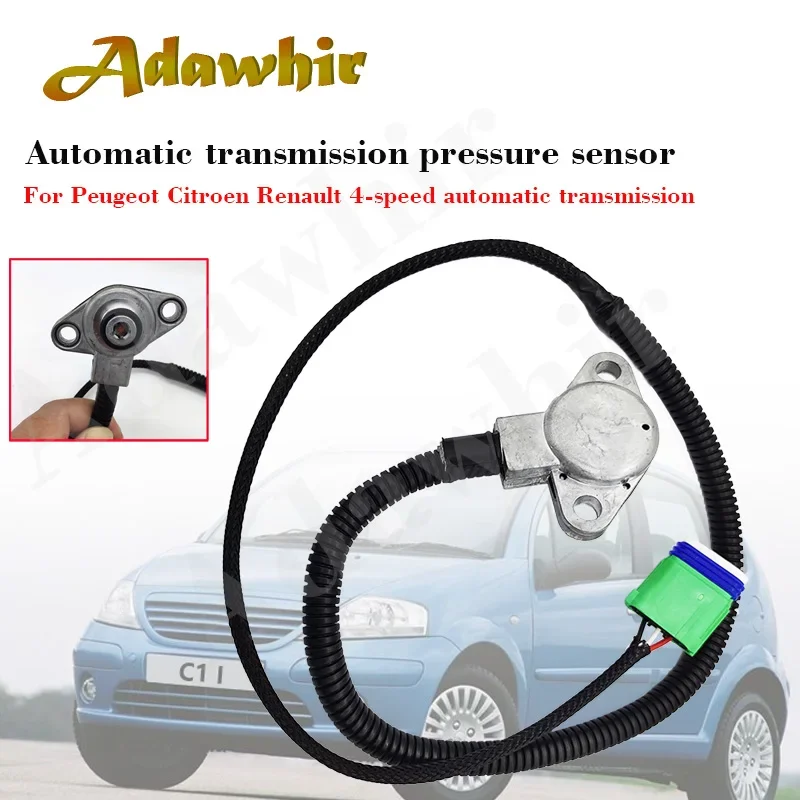 

Auto Transmission oil Pressure Sensor for Peugeot 206 207 307 308 Renault Clio Kangoo Citroen C2 C3 C4 AL4 DP0 252924 7700100009