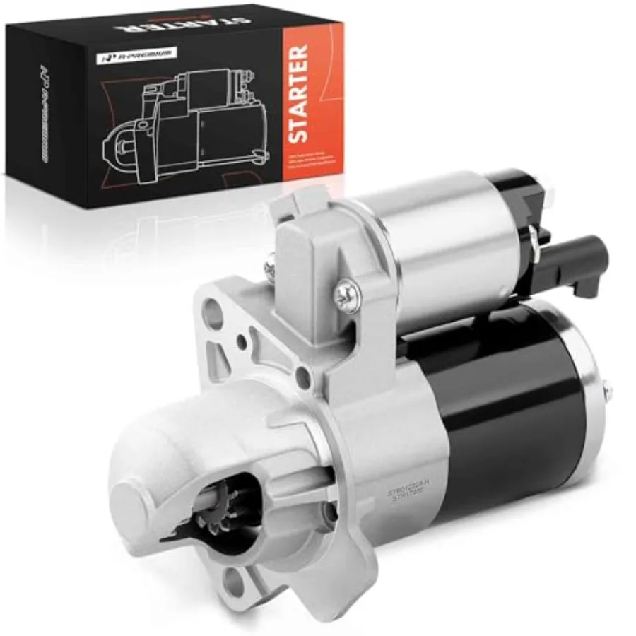 

Starter Motor for Chevy Equinox 2008-2017 Malibu Traverse 2009-2017 Impala 2012-2020 GMC Terrain 2007-2016 Acadia Buick Enclave