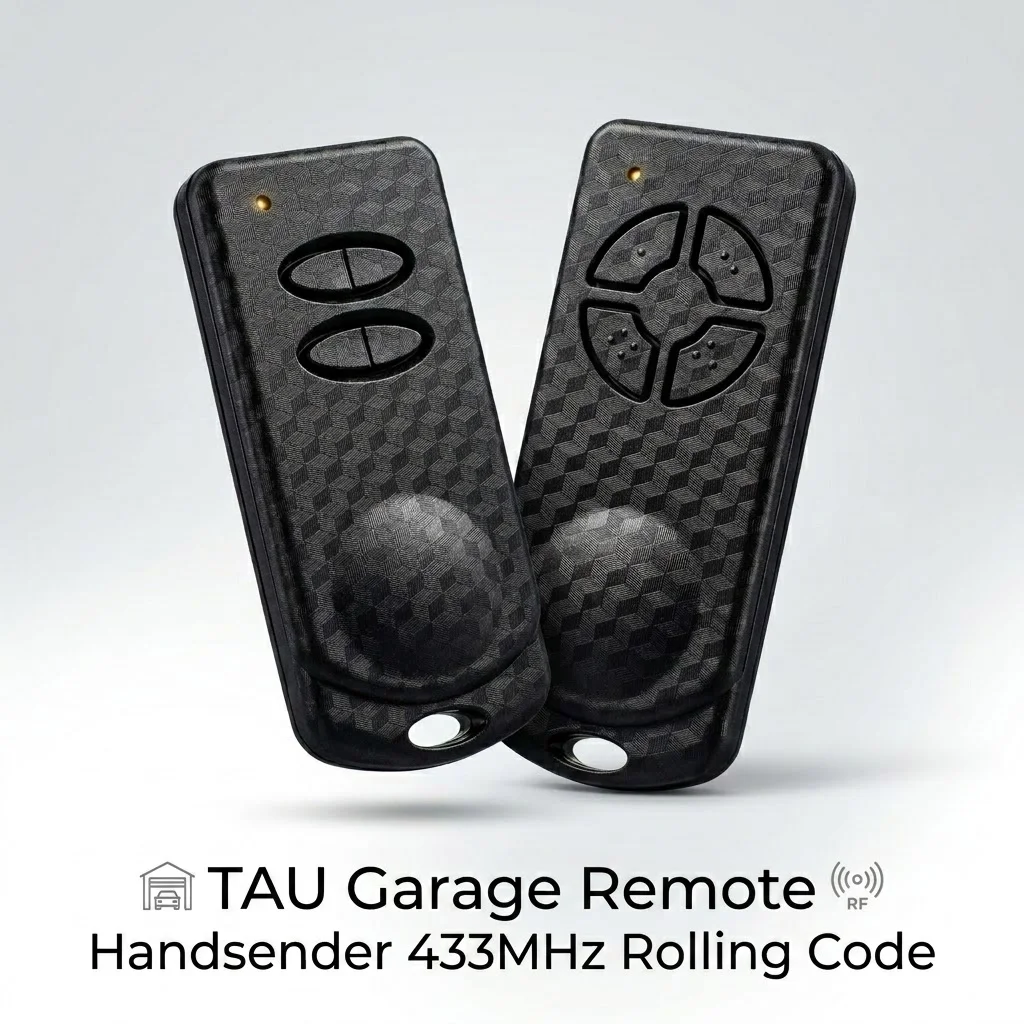 Controle Remoto de Garagem TAU 250T-4RP 250K-SLIMR 250K-SLIMRP 433MHz com Código Rolante Transmissor Chaveiro para Portão