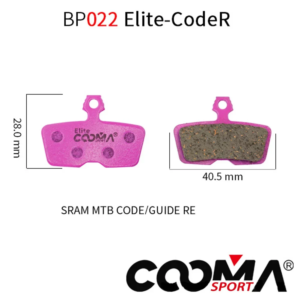 

Bicycle Disc Brake Replacement Pads For-SRAM-AVID Code R 2011+ Guide RE Bike Resin Disc Brake Pads Bicycle Part