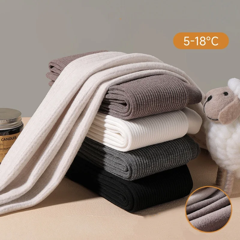 الأطفال الجوارب للفتيات الشتاء سميكة الدافئة الاطفال الفتيات جوارب طويلة في الهواء الطلق طماق الدفء أفخم الطفل الرقص ضيق ل 2-10T