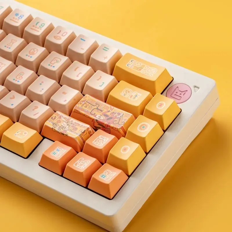 Maja Meg nem látott Magaslat keycap PBT five-sided Nemesítés Egyéni Meg nem látott DIY keycap