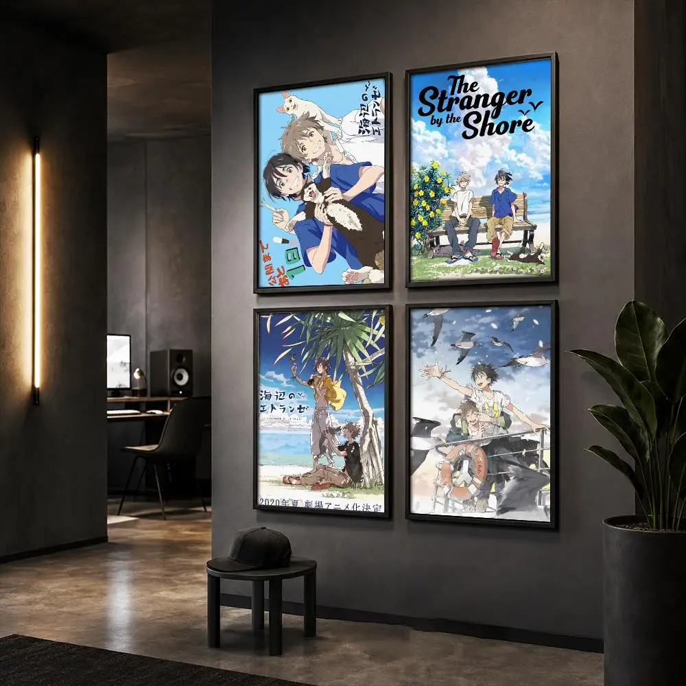 Boys Love Anime S-Stranger by the S-Shore Poster Wall Art Print Sticker for Bedroom Living Room Dorm Office Modern Home Decor