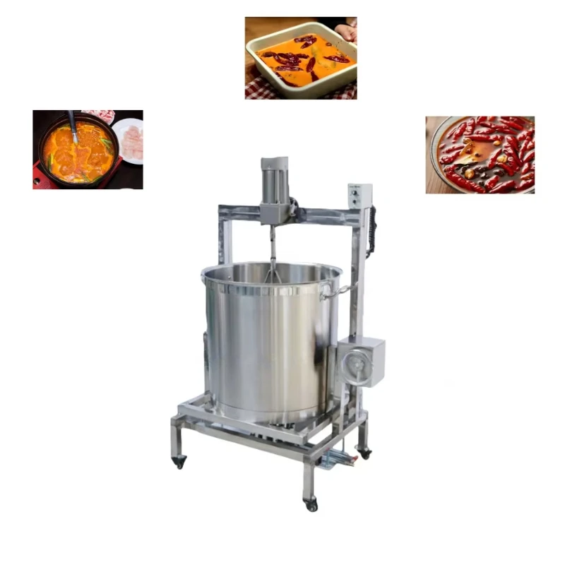 

100 Liters Pressure Auto Spherical Heating Large Mixing Pot Planetary Cooking Kettle with Mixer Industrial Sauce Mixer