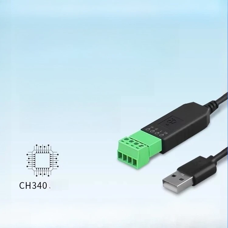Industrial-grade USB to 485 converter communication module CH340 debugging tool RS485 to USB module
