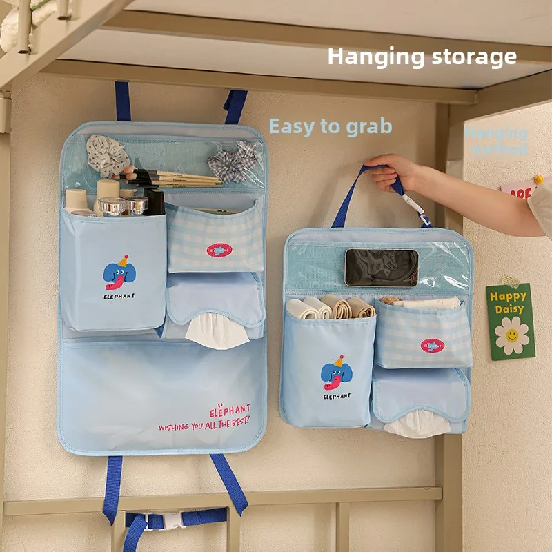 New Multi-functional Over-the-door Storage Organizer, Car Interior Hanging Storage Bag, Large Capacity Dorm Room Sundries
