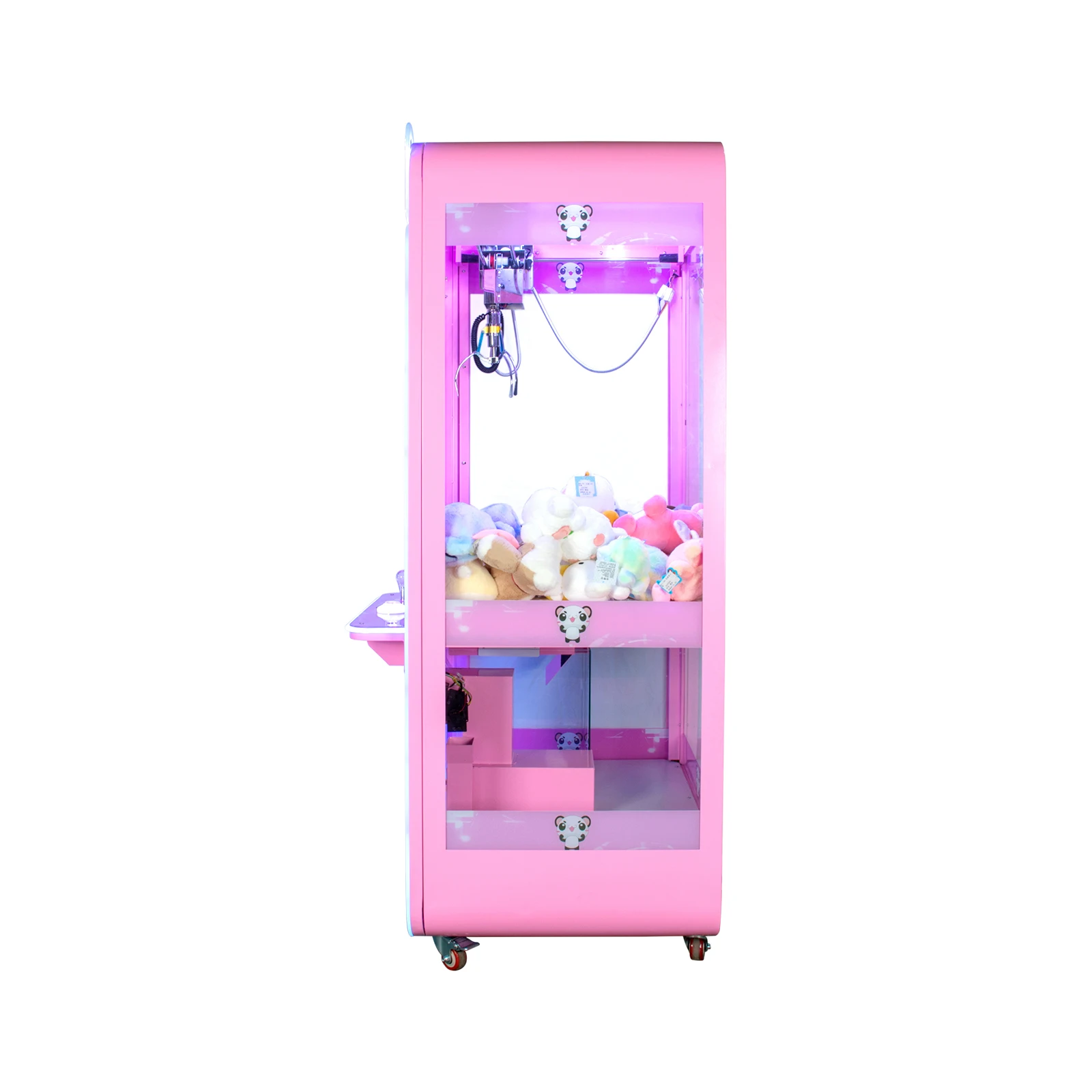 Custom Coin Operated Claw Crane Machine Arcade Toy Vending with Bill Acceptor Cheap Bill Operation for Entertainment