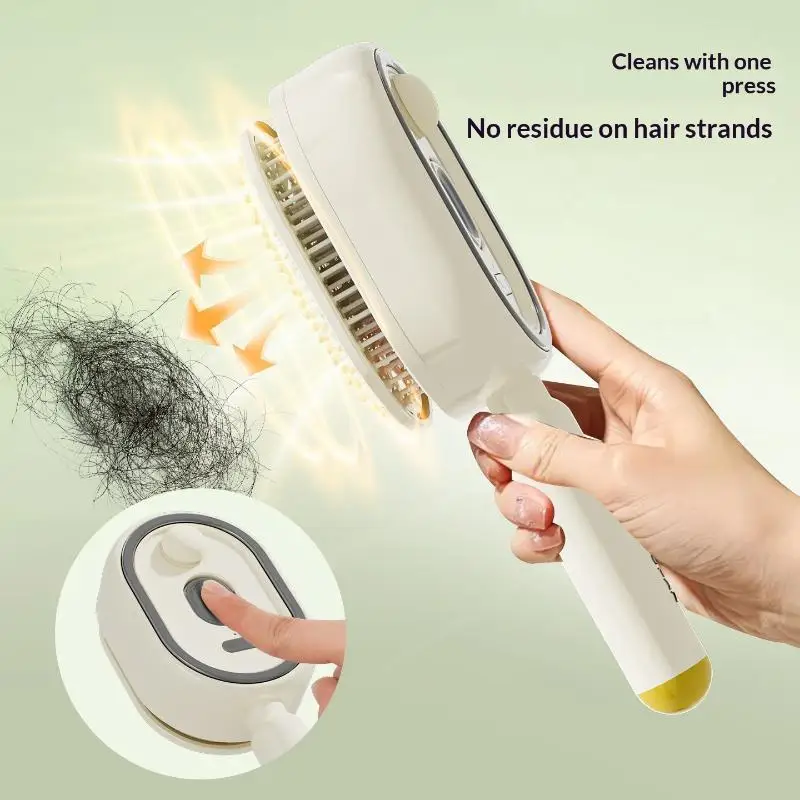 1 Set Portable Electric Scalp Massage Spray Brush Air Cushion Comb Hair Volumizing Scalp Soothing For Daily Hair Care Travel