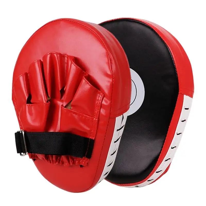 New Boxing Pads Mitts Thickened Curved Boxing Training Pads PU Leather Martial Arts Pads Boxing Equipment Shock-absorbing Kick