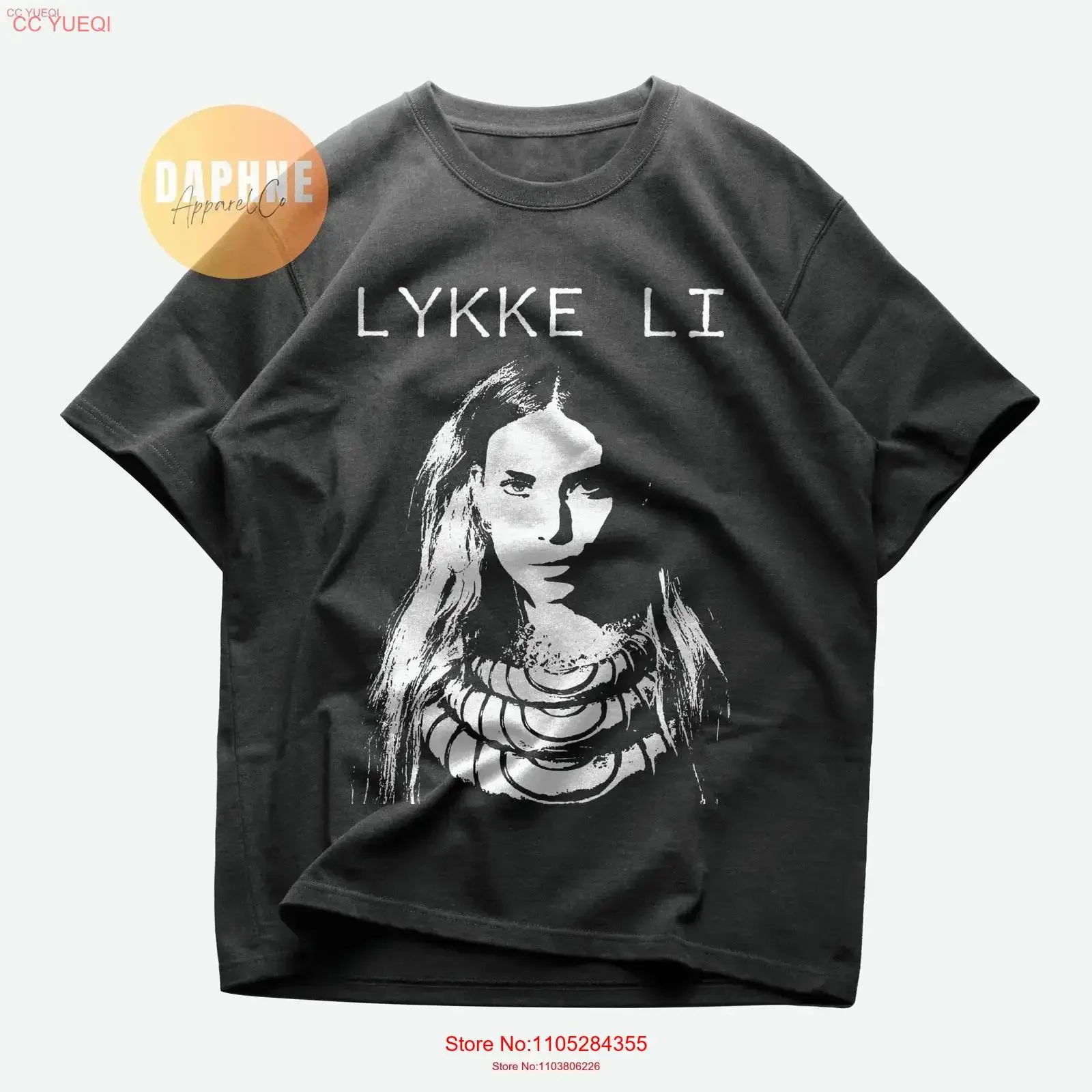 Lykke Li T Shirt Timotej Zachrisson I Follow Rivers Wounded Rhymes 90s 2000s Indie Pop Music Limited Vintage vintage Washed