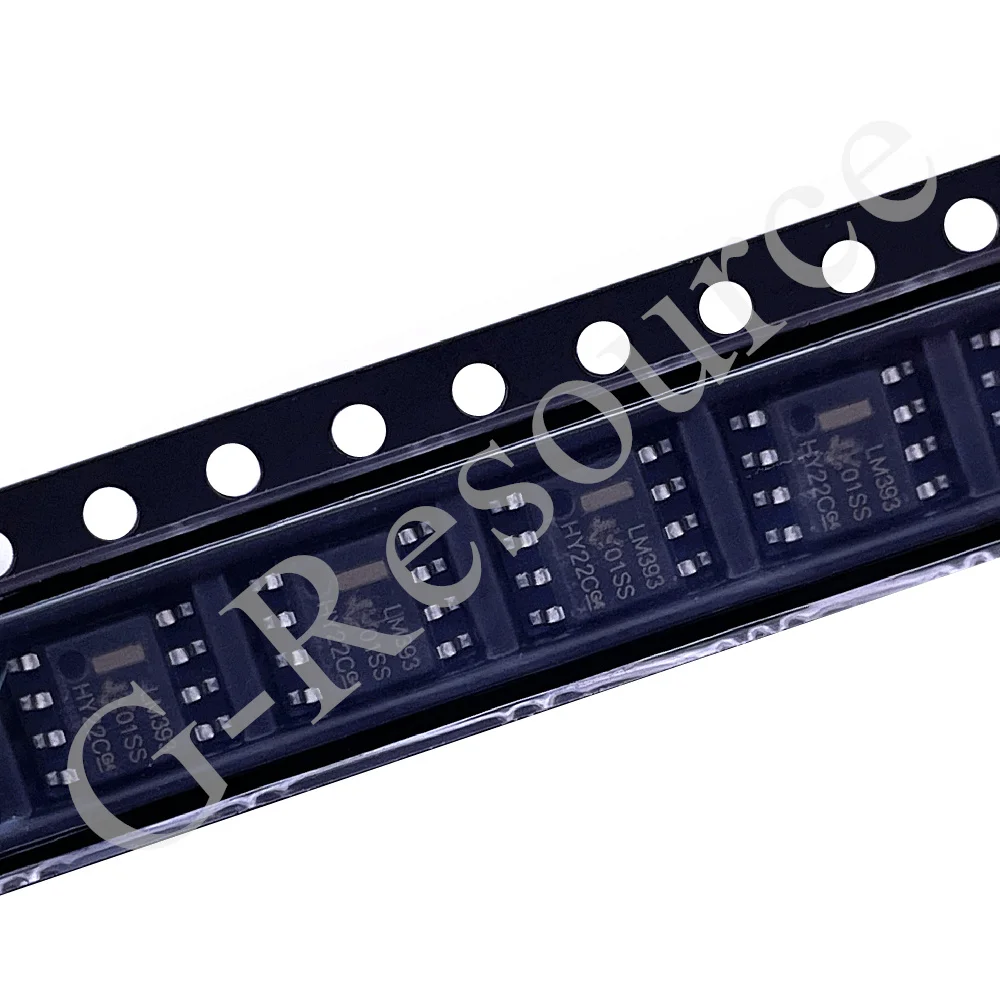 (50pcs) LM393DR LM393 SOP-8 Dual Voltage Comparator Chip