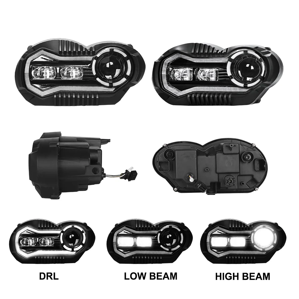 Motorcycles Accessories Led Lights Headlights for 2005 BMW R 1200 Gs Adv 1200  Parts Gs R1200 Body Motorcycle Led Headlights