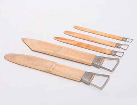 5PCS of Clay Texture Tool Hand Made Pottery Tools for Adult