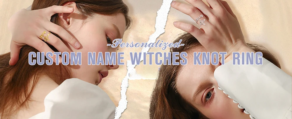 Sipuris Personalisierte Namensringe für Damen und Herren aus Edelstahl, Trendiger Keltischer Knoten Amulett-Ring, Schmuck, Hochzeitsgeschenke – Detail 4