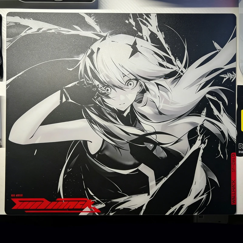 W-Wallhack SP-004 Glass Mousepad Frenzy SORA Frosted Surface