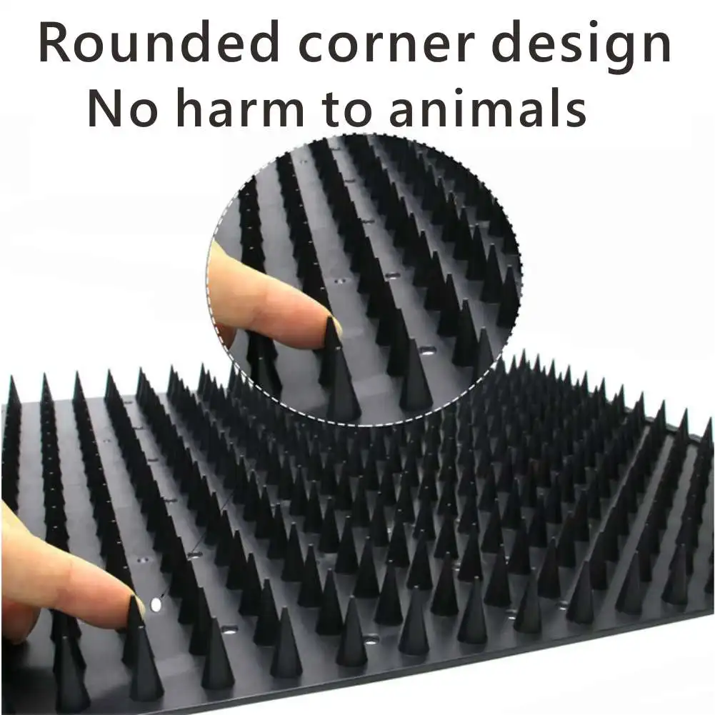 Portable Garden Cat Scat Mat Anti Cat Dog Repellents Prickle Strip  Mat Stops Cats Dogs Climbing Sofas Beds Deterrent Spike Mat