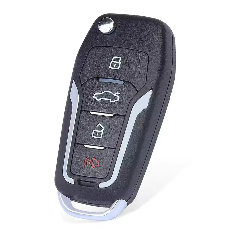 KEYECU 4 Buttons 315MHz ID46 Chip for Hyundai Elantra GT 2013 2014 2015 2016 2017 Auto Upgraded Flip Remote Key Fob TQ8RKE-3F03