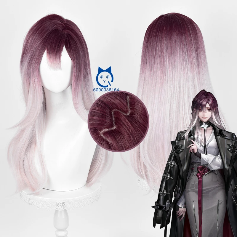 Game Path To Nowhere Shalom Cosplay Wig 60cm Long Straight Heat Resistant Synthetic Hair Halloween Anime Expo Party Comic Con