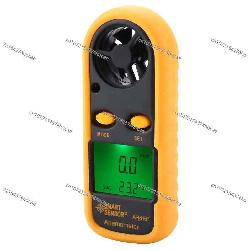 

AR816 + Digital Anemometer Anemometer Airspeed Meter Measurement Range 0~ 30 m/s