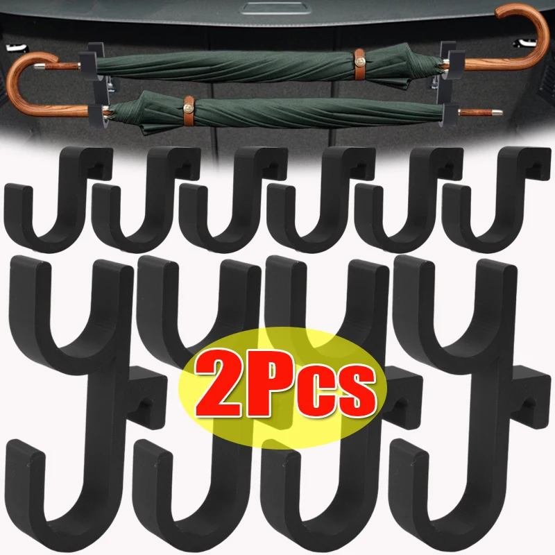 Многофункциональные инструменты для автоматического хранения и организации, универсальные крючки для хранения зонтов в багажнике автомобиля, новый монтажный кронштейн для автомобильного зонта
