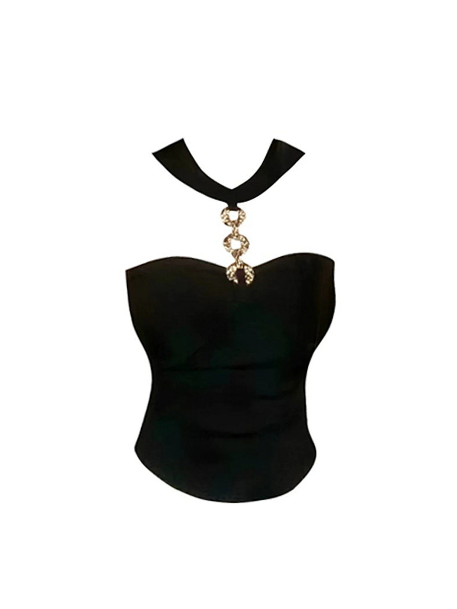 Women Black Gothic Crop Top Sleeveless Vest Corset Top Y2k Emo Gyaru Tank Top 2000s Vintage Cropped Tops Clothes Summer 2026 New