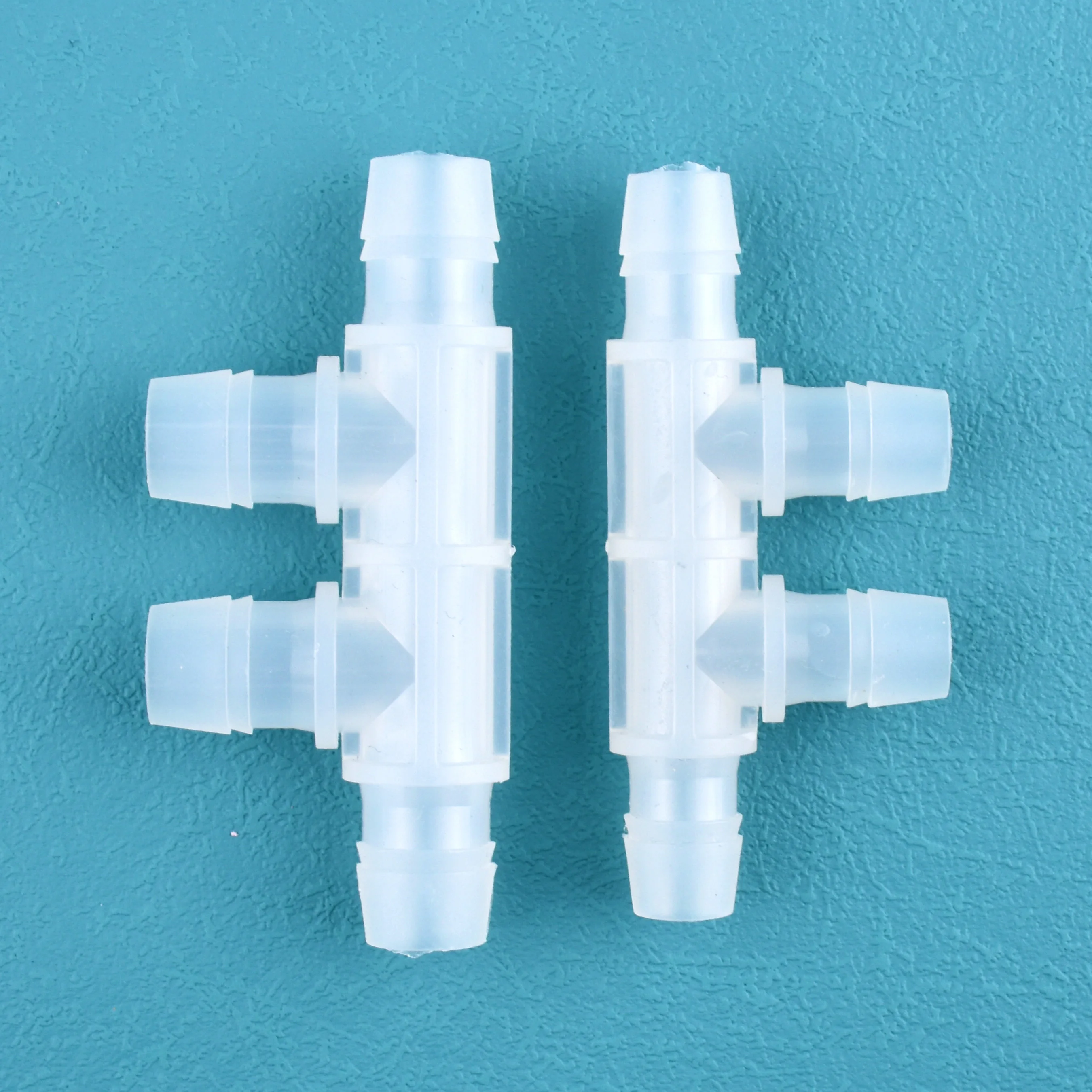 2~200 Pcs 2.4~11.1mm PP Side 4-Ways Joint Irrigation Watering System Hose Connector Aquarium Accessories Equal Dia Pagoda Joints