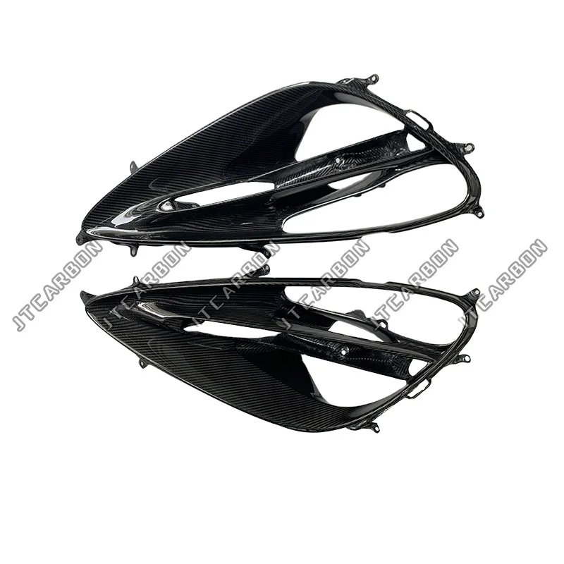 

Dry Carbon Fiber Car Front Headlight Decoration Cover for Mclaren 720S M Style Light Lamp Cover
