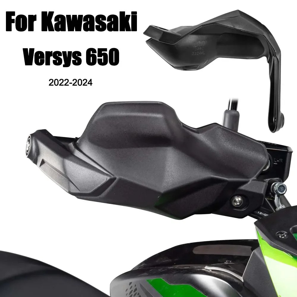 

For Kawasaki Versys 650 Handguard Handle Hand Guards Shell Shield Protector KLE650 Versys650 2022-2024 Motorcycle Accessories