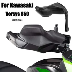 For Kawasaki Versys 650 Handguard Handle Hand Guards Shell Shield Protector KLE650 Versys650 2022-2024 Motorcycle Accessories