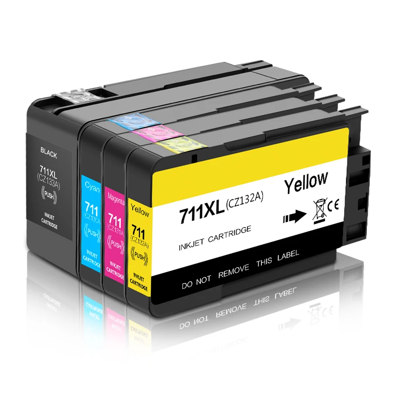 Compatible Ink Cartridge For HP 711 711XL For HP711 For HP DesignJet T120 T125 T130 T135 T520 T525 T530 Inkjet Printer