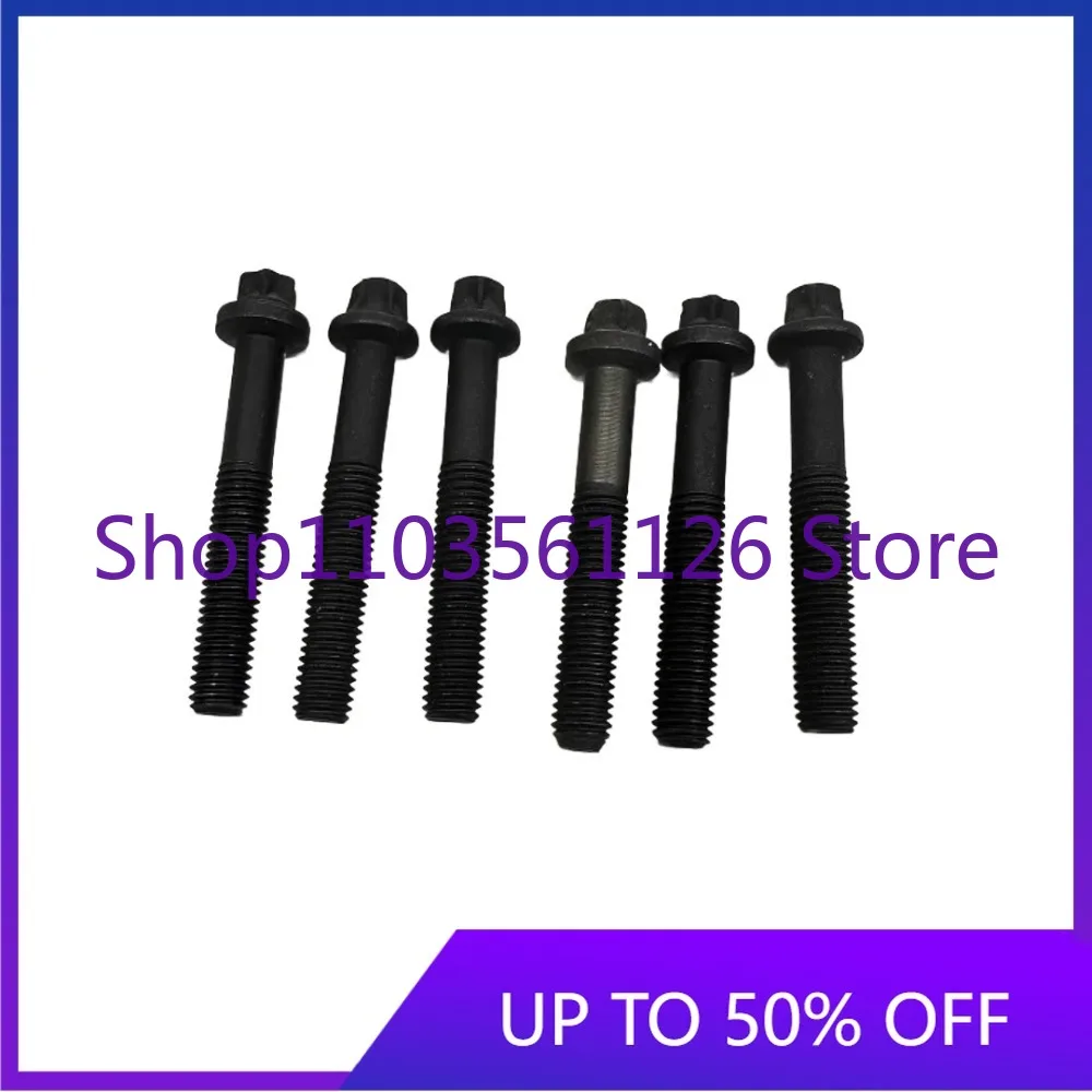 Applicable To EC210 240 290 High Quality Excavator Injector Clamp Screws 20799719, 6-Piece Set
