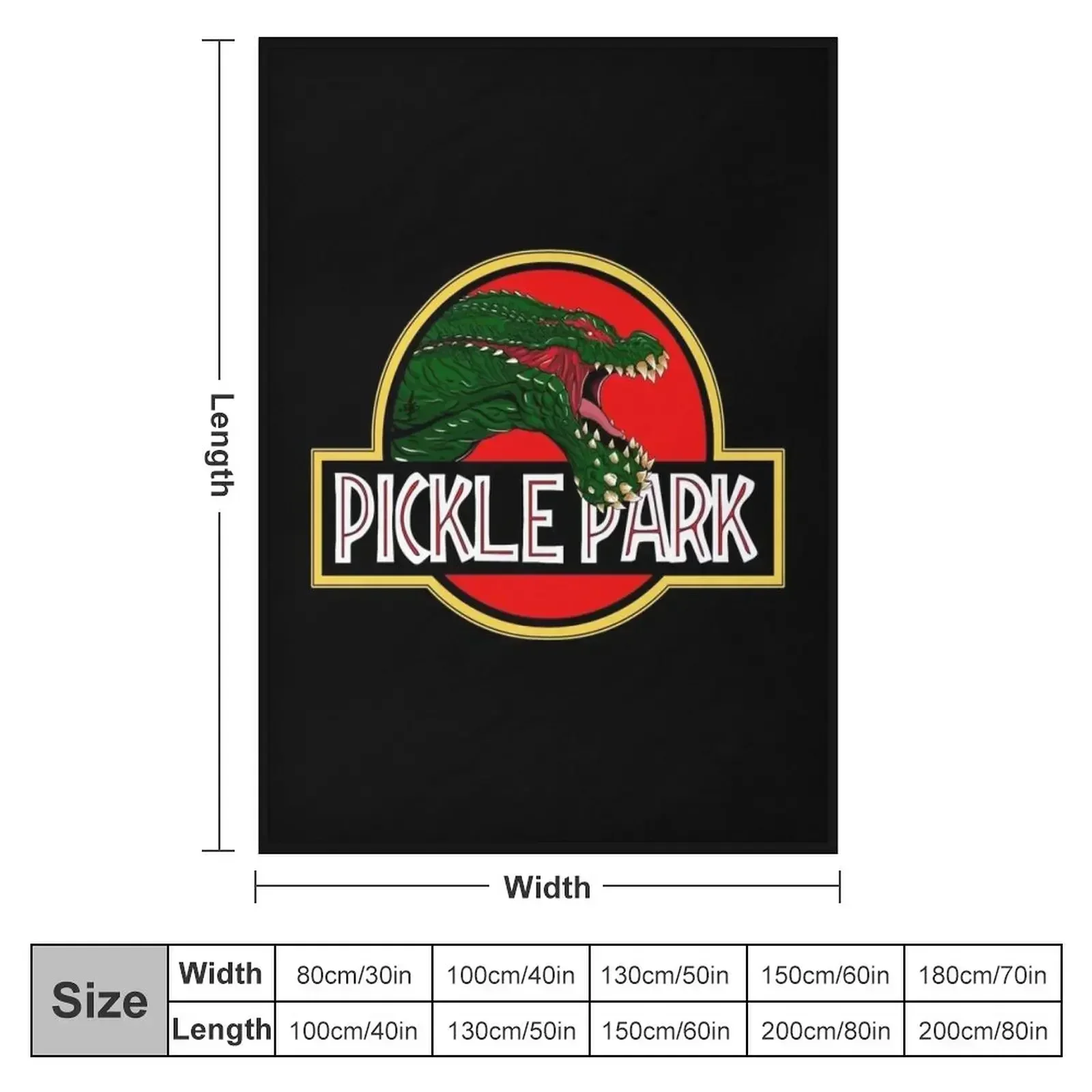 PICKLE PARK Throw Blanket Moving cosplay anime Blankets