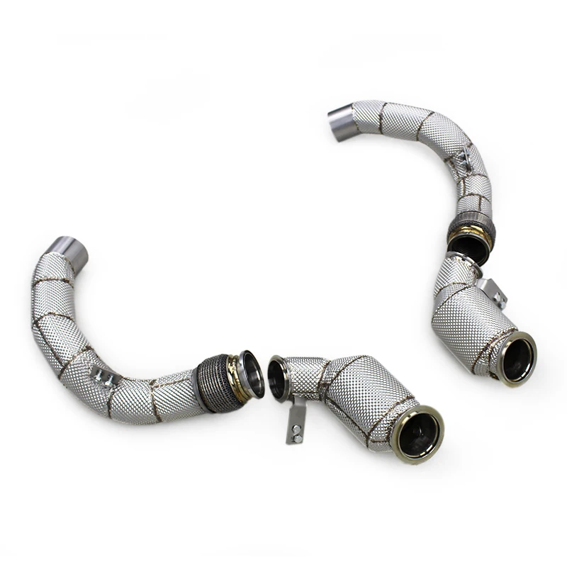 

Tuning Exhaust Downpipe Pipes For BMW M8 F91/F92/F93 4.4TT 2019-2024 Stainless Steel Exhaust Pipe Catted Exhaust Pipes System