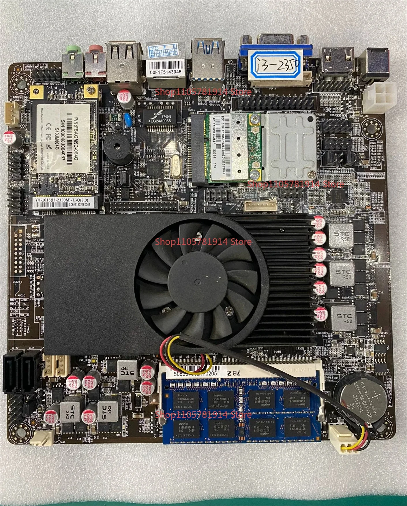 For ELSKY I3 2350 Industrial Control Main Board 17 × 17 MINI ITX Integrated Board