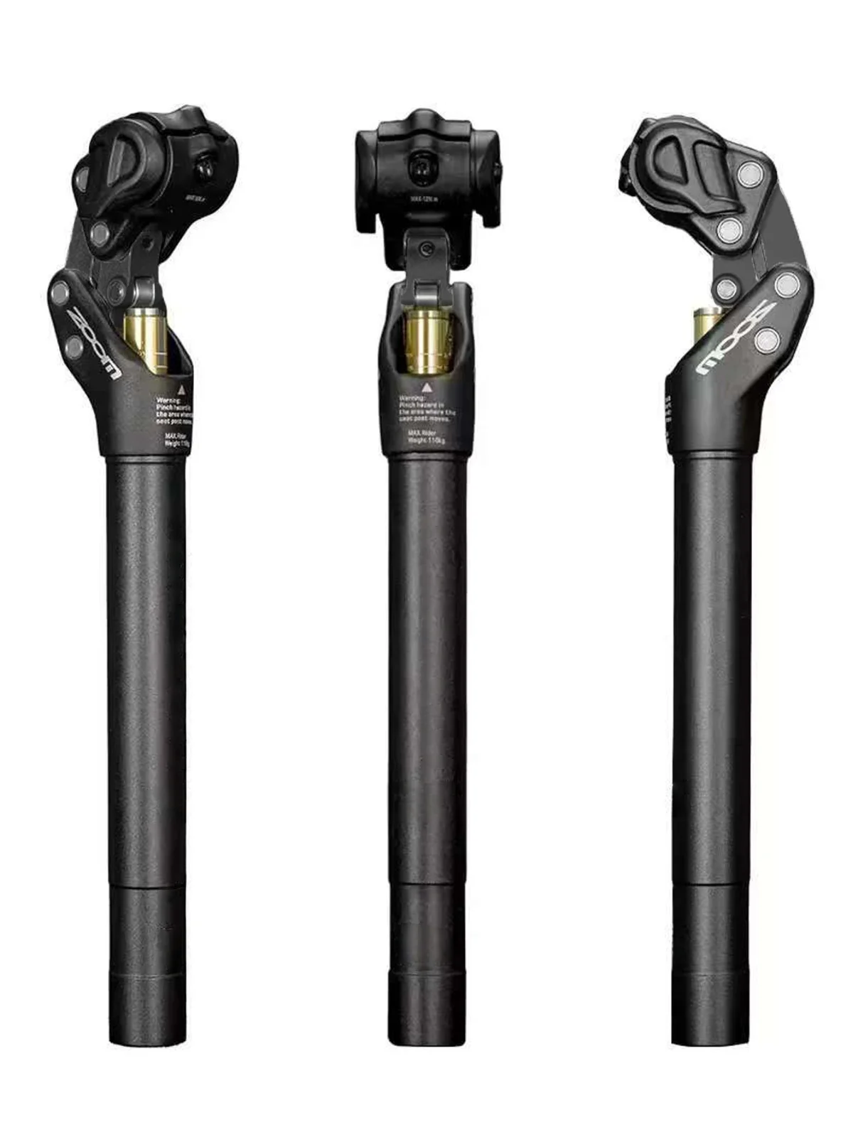 AliExpress NONE ZOOM Bicycle Seatpost MTB Bike Seat Post Shock Absorber Dropper Manual Travel Height Suspension 30.9/27.2/31.6mm Bike Seat Tube