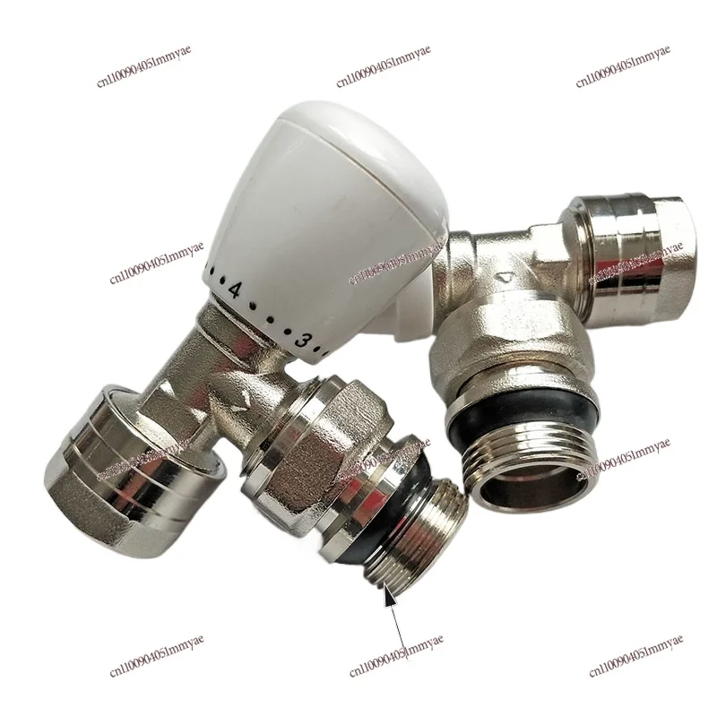 

Special Manual Temperature Control Valve Heating Valve Small Back Basket Switch Valve Aluminum Plastic 4 Points 6 Points
