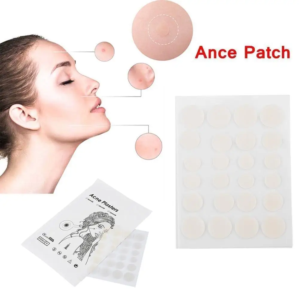 1~10PCS Acne Pimple Patch Tea Tree Serum Face Skin Care Acne Sticker Waterproof Breathable Water Colloid Acne Remover