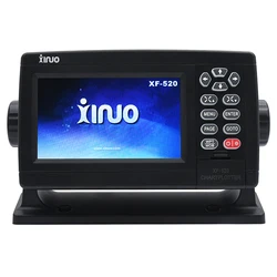 Xinuo XF-520 5'' Marine Satellite GPS Navigator Color LCD Dual-Mode Positioning Boat Chart Plotter GPS Navigation have compass