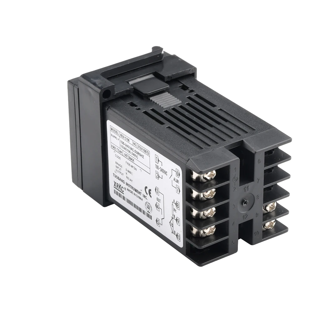 REX-C100 الرقمية PID متحكم في درجة الحرارة ترموستات 100-240 فولت 10A التتابع K الحرارية التحقيق أجهزة استشعار عالية الجودة