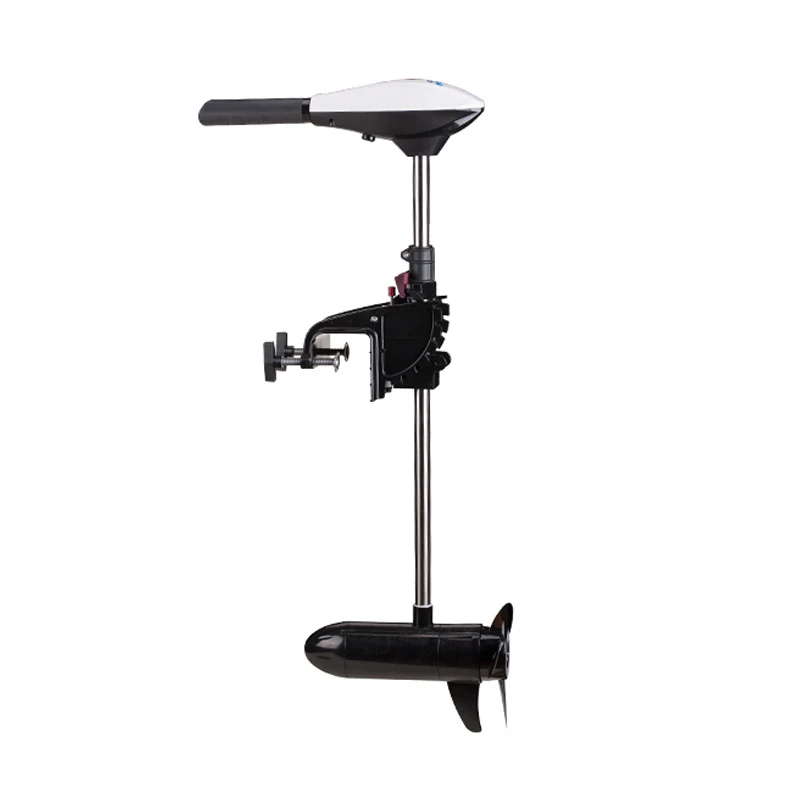 12V Electric Outboard Motor 30LBS Thrust Portable for Inflatable Boat Kayak Canoe Fishing with Weedless Propeller