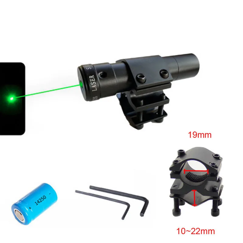 Rechargeable Red And Green Laser Sight Ar 15 Green Dot Glock Sight Rifle Parts Red Dot Sight Hunting Air Gun Parts Gun Sight