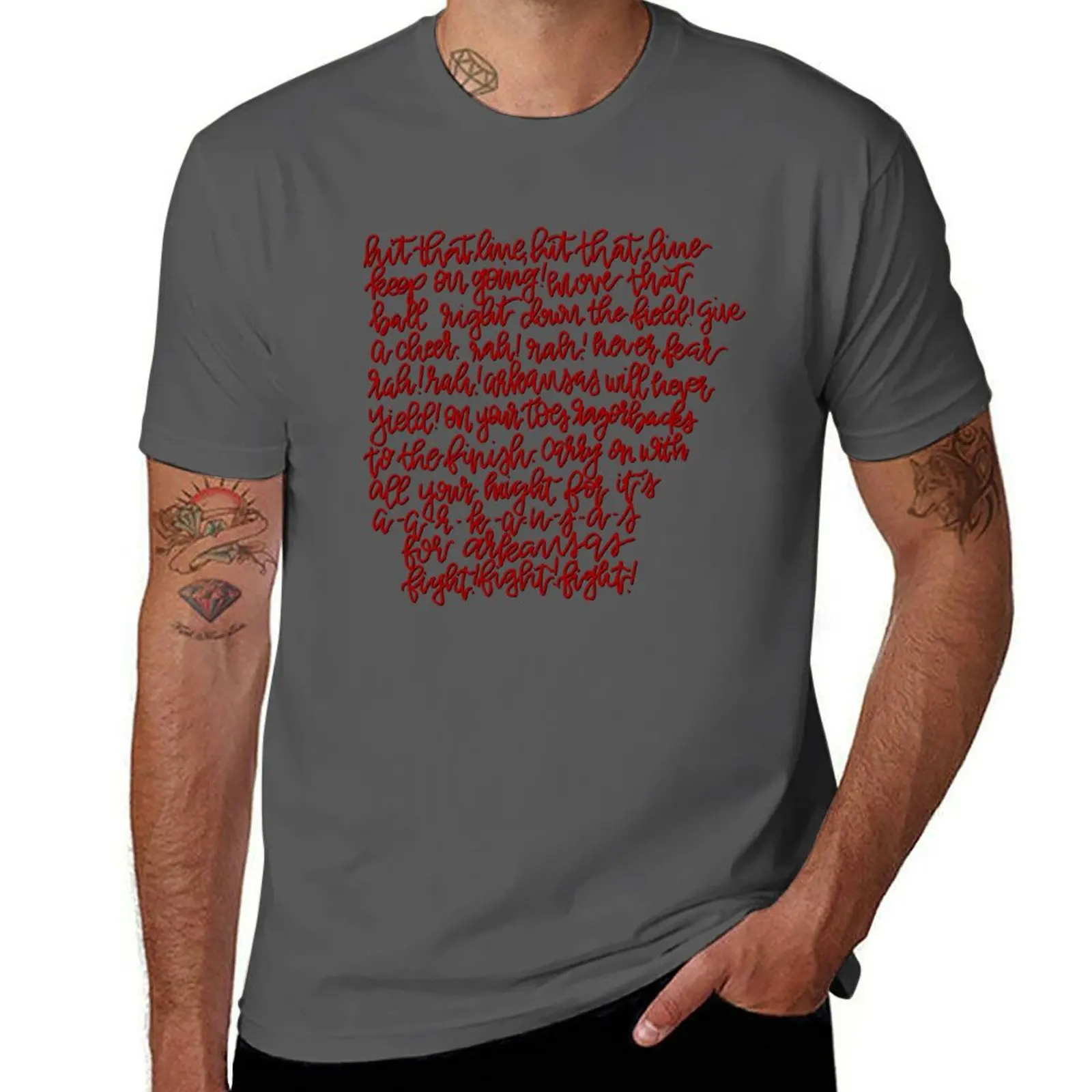 

Arkansas Fight Song, WPS, Go Hogs, Arkansas Football, Arkansas Baseball, Basketball T-Shirt