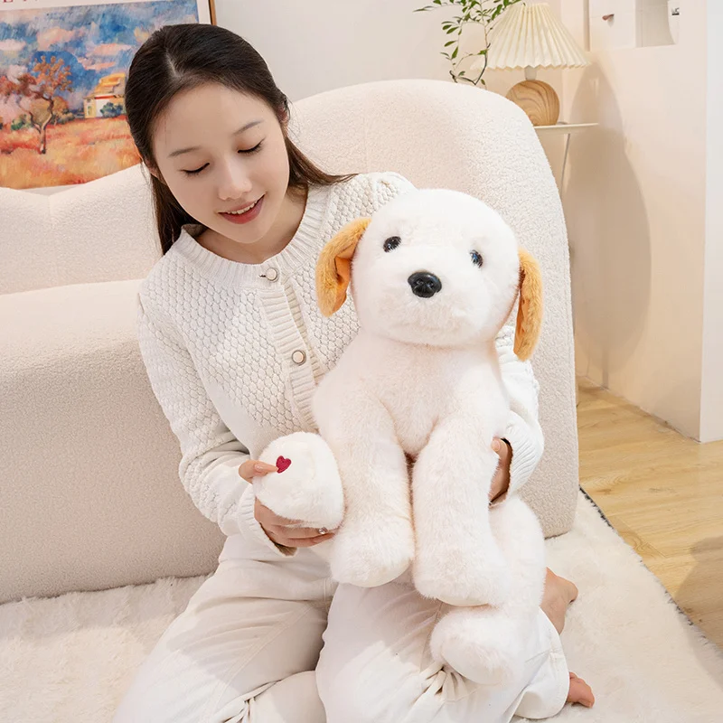 왕왕 펫 강아지 시리즈 플러시 골든 리트리버 인형 래브라도 허스키 보더 콜리 장난감 베개 쿠션 부드러운 선물 어린이 친구용