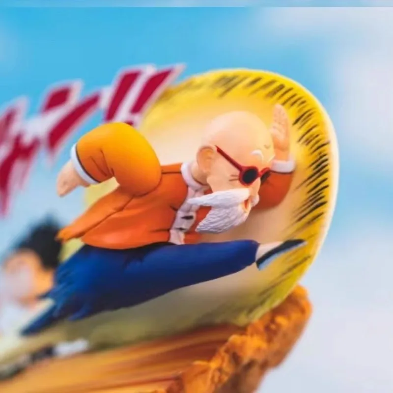 Dragon Ball Figure Sprint, Kame Sennin, Fofo Filho Goku, Modelo de Animação Kuririn, Desktop Collection, Brinquedo Decoração Ornamento, 6cm