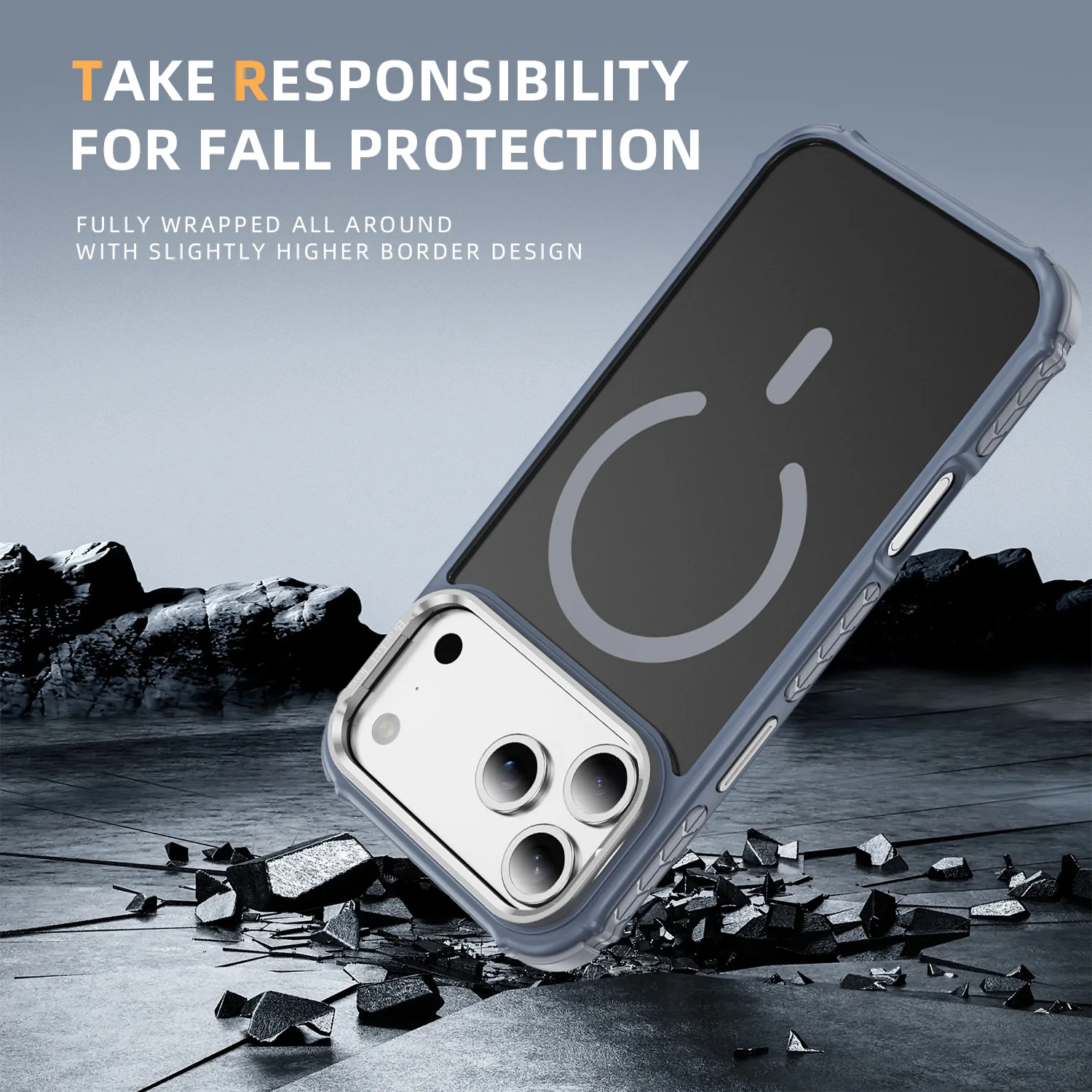 Magnetic Case for Apple iPhone 18 17 16 15 14 13 12 Pro Max Air 17e Cases Hard Rugged Bumper Built‑in Foldable Metal Kickstand